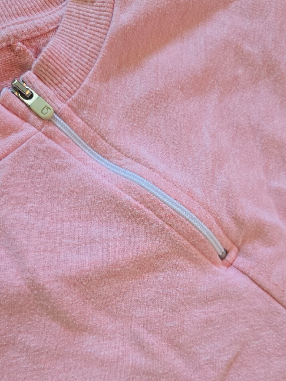 GAPfit Lightweight Heathered Peach Crewneck Lightweight Sweatshirt Top XL - Picture 4 of 9